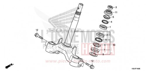 STEERING STEM WW125EX2F de 2015